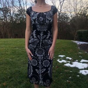 vivienne tam cap sleeve dress